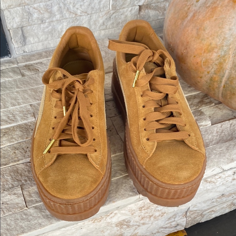 Puma Cleated Creeper (Rihanna Fenty Golden Brown) - Picture 2 of 7